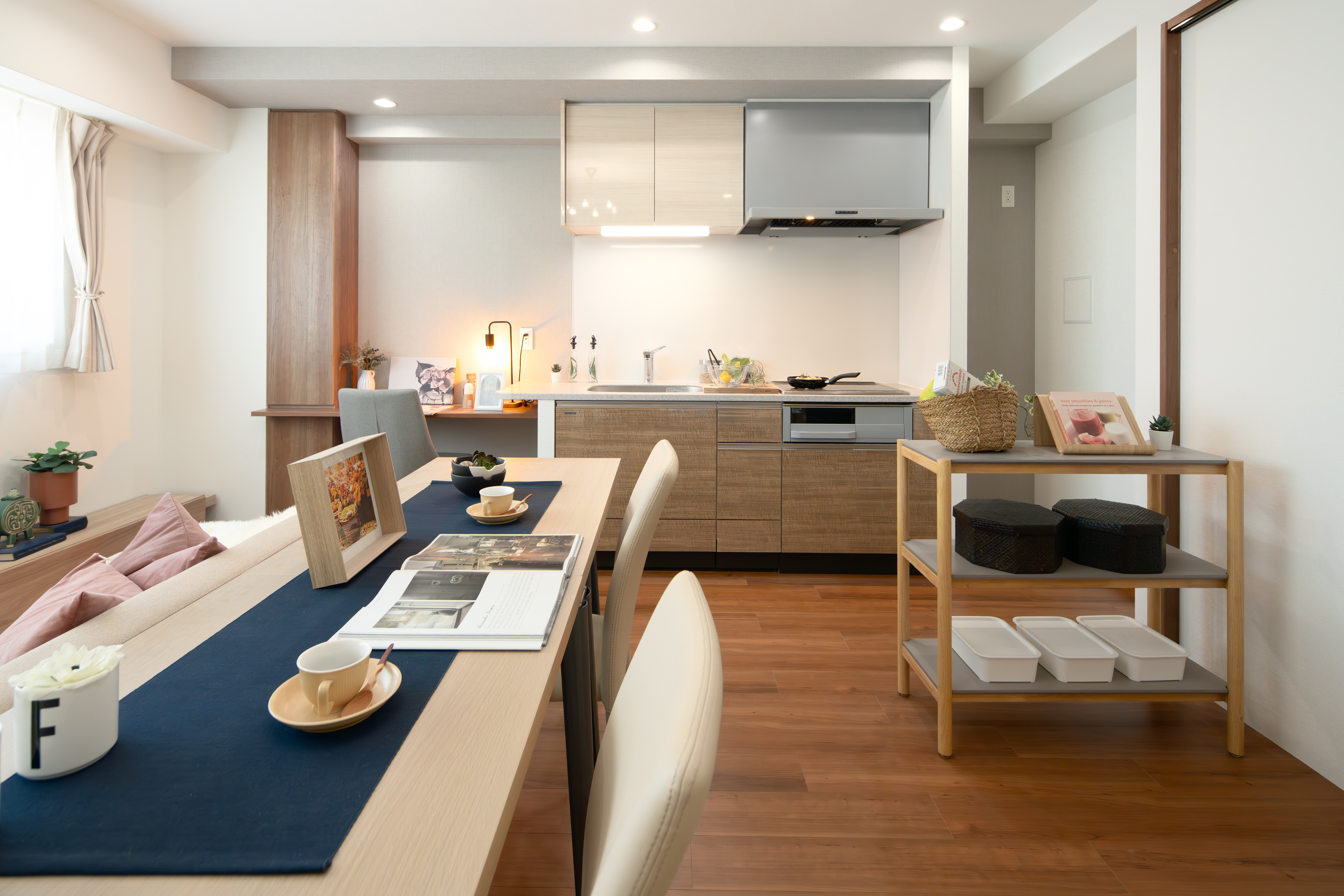 開放感のあるLDK・洋室